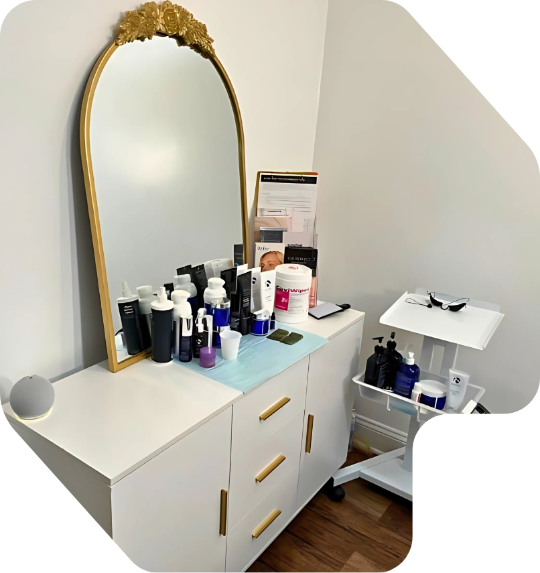 Malak Skincare facial room